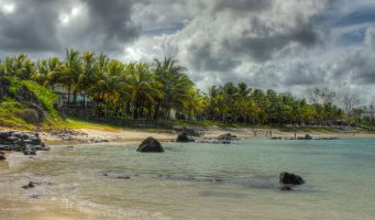 plage de l'île Maurice